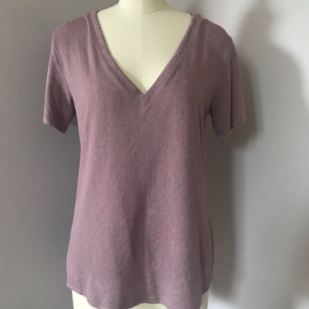 Feel The Piece by Terre Jacobs Purple Tee Size XS